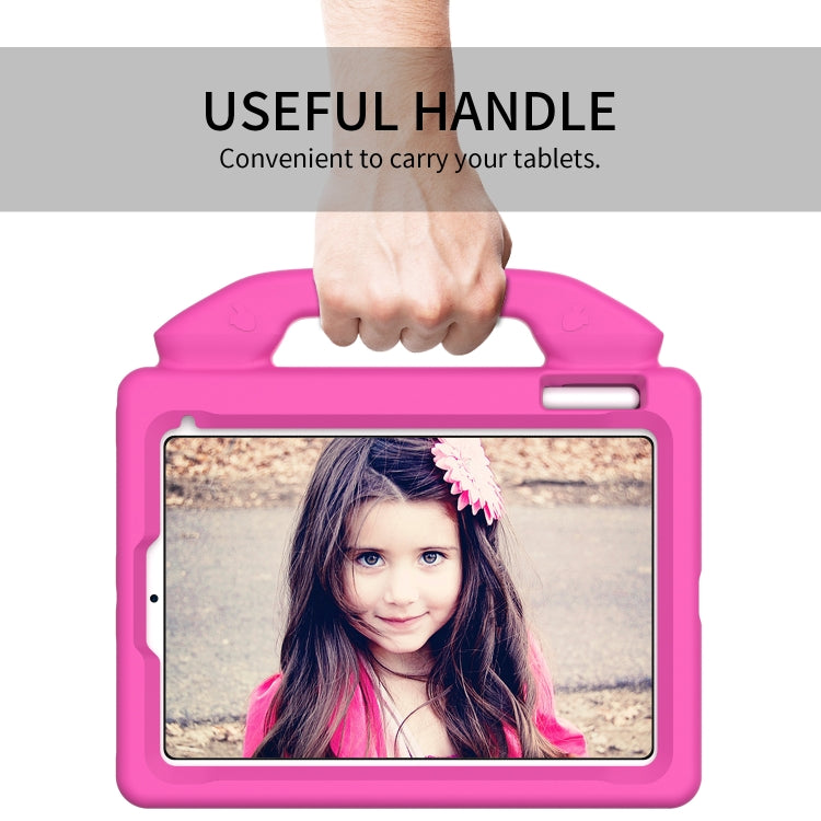 For iPad mini 6 / mini 2024 Children EVA Shockproof Tablet Case with Thumb Bracket(Rose Red) - free shipping - PMC TechLife - Order now!