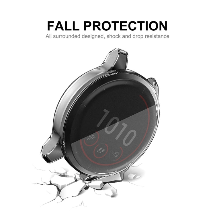 Compatible with Garmin Venu 2S 40mm / Vivoactive 4S 40mm ENKAY Hat-Prince Full Coverage Transparent TPU Soft Case - Watch Cases by ENKAY | Online Shopping South Africa | PMC TechLife | Buy Now Pay Later Mobicred