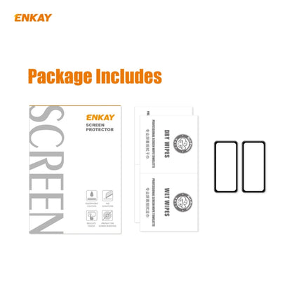 For Huawei B6 2 PCS ENKAY Hat-Prince 3D Full Screen Soft PC Edge + PMMA HD Screen Protector Film - Screen Protector by ENKAY | Online Shopping South Africa | PMC Jewellery | Buy Now Pay Later Mobicred