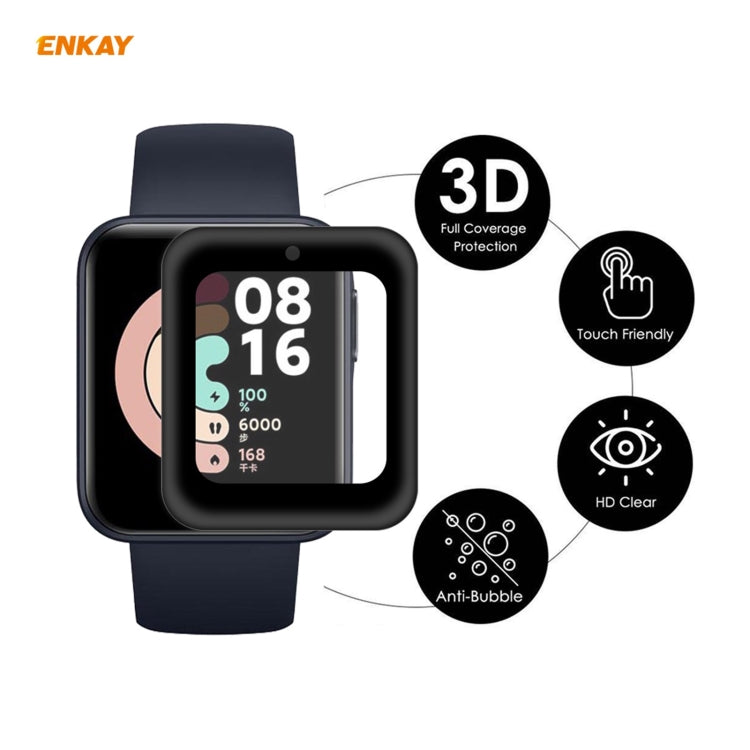 For Redmi Watch 10 PCS ENKAY Hat-Prince 3D Full Screen Soft PC Edge + PMMA HD Screen Protector Film - free shipping - PMC TechLife - Order now!
