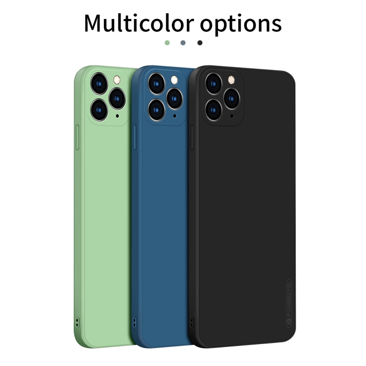 For iPhone 11 Pro Max PINWUYO Sense Series Liquid Silicone TPU Mobile Phone Case (Blue) - free shipping - PMC TechLife - Order now!