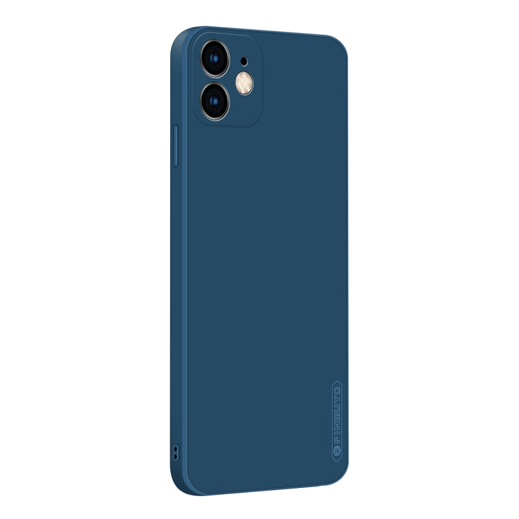 For iPhone 11 PINWUYO Sense Series Liquid Silicone TPU Mobile Phone Case (Blue) - free shipping - PMC TechLife - Order now!