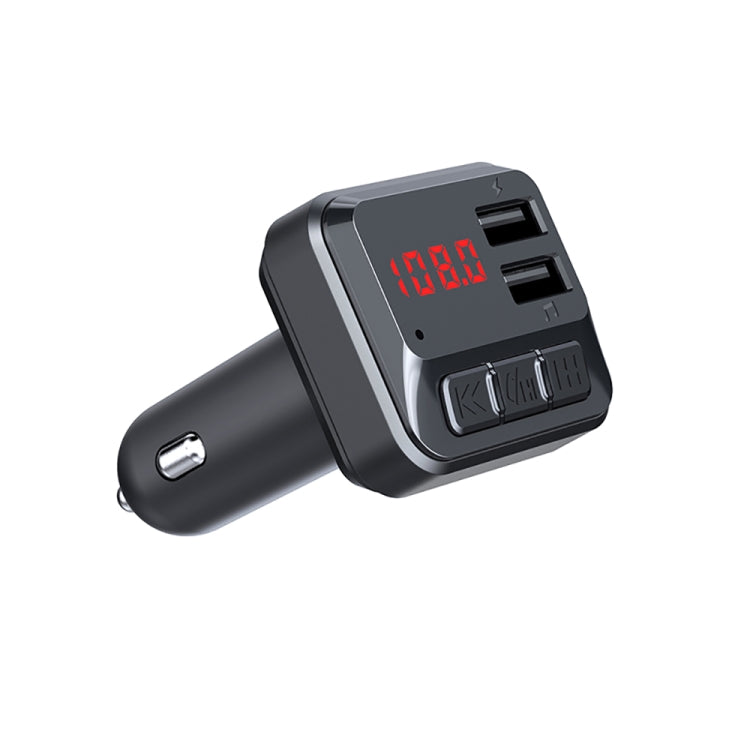 C6 MP3 Modulator Hands-free Wireless Audio Receiver 3.1A Dual USB Fast Charger FM Transmitter Car Kit - Cigar Socket by PMC TechLife | Online Shopping South Africa | PMC TechLife