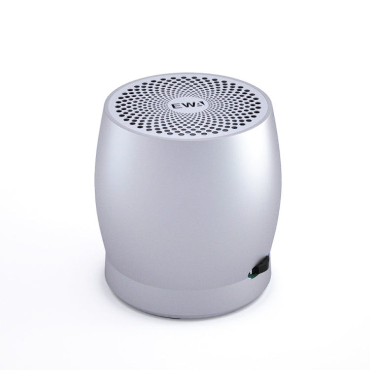 EWA A1 Portable TWS Bluetooth Wireless Speaker IPX5 Waterproof Support TF Card(Silver) - free shipping - PMC TechLife - Order now!