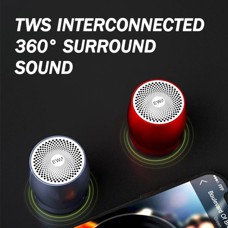 EWA A1 Portable TWS Bluetooth Wireless Speaker IPX5 Waterproof Support TF Card(Rose Gold) - free shipping - PMC TechLife - Order now!