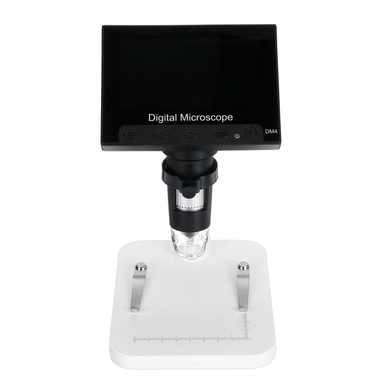DM4 4.3 Inch LCD Digital Microscope Endoscope with Recording and Stand, HD, 720P, 1000X Zoom - free shipping - PMC TechLife - Order now!