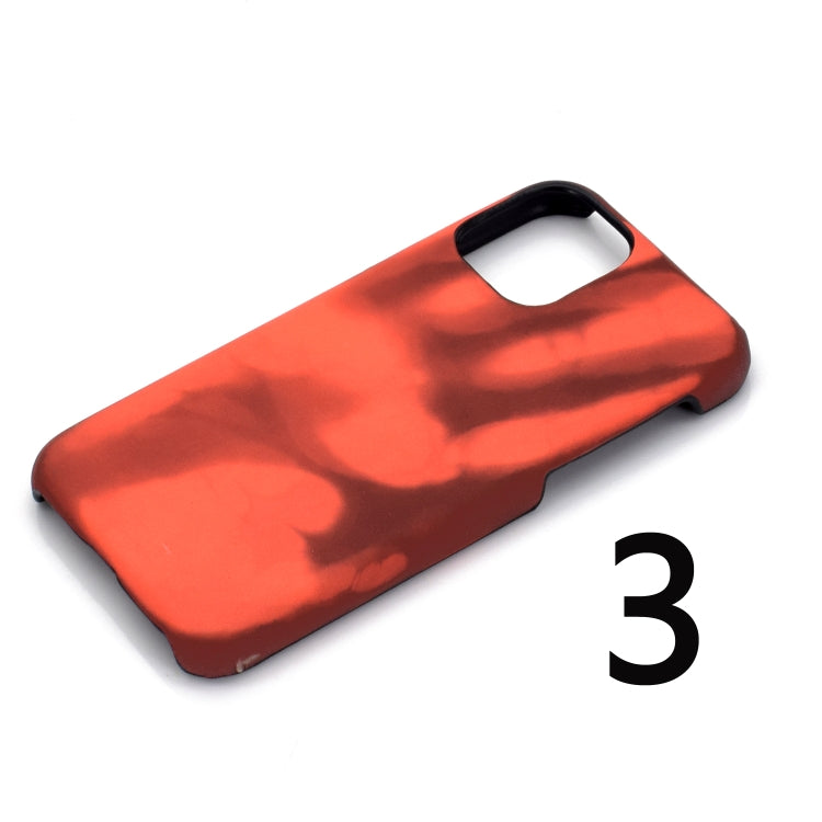 For iPhone 13 Pro Paste Skin + PC Thermal Sensor Discoloration Case (Black Blue) - free shipping - PMC TechLife - Order now!