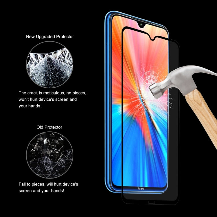 For Xiaomi Redmi Note 8 2021 10 PCS ENKAY Hat-Prince Full Glue 0.26mm 9H 2.5D Tempered Glass Screen Protector Full Coverage Film - Xiaomi Cases by ENKAY | Online Shopping South Africa | PMC Jewellery