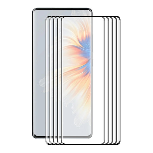 5 PCS For Xiaomi Mix 4 ENKAY Hat-Prince 3D Curved Explosion-proof Full Coverage Film Heat Bending Tempered Glass Protector -  by ENKAY | Online Shopping South Africa | PMC Jewellery