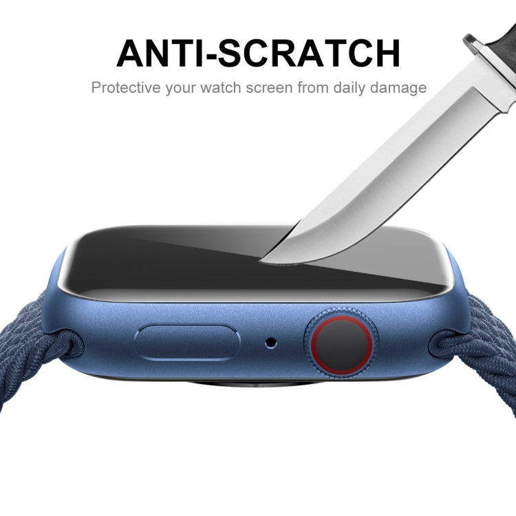 2 PCS ENKAY Hat-Prince 3D Full Coverage Soft PC Edge + PMMA HD Screen Protector Film For Apple Watch Series 7 45mm - Screen Protector by ENKAY | Online Shopping South Africa | PMC TechLife | Buy Now Pay Later Mobicred