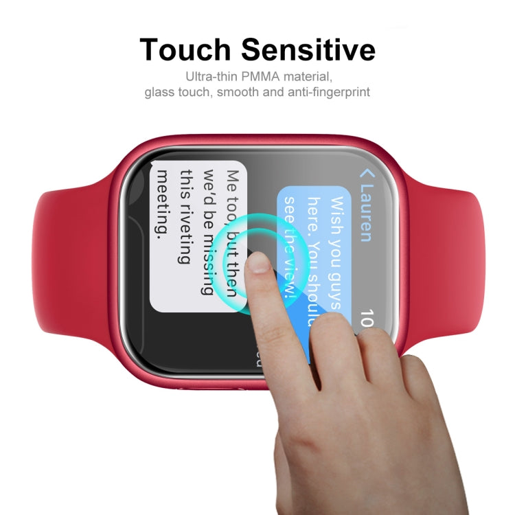 5 PCS ENKAY Hat-Prince 3D Full Coverage Soft PC Edge + PMMA HD Screen Protector Film For Apple Watch Series 7 45mm - free shipping - PMC TechLife - Order now!