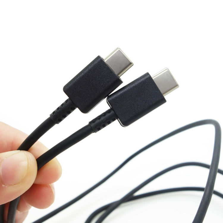 XJ-69 5 PCS 1m 3A USB-C / Type-C to Type-C TPU Charging Sync Data Cable for Mobile Phone(White) - free shipping - PMC TechLife - Order now!
