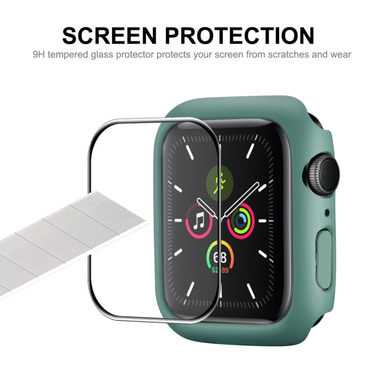 ENKAY Hat-Prince PC Frame + Full Coverage PMMA HD Screen Protector Film For Apple Watch Series 8 / 7 41mm(White) - free shipping - PMC TechLife - Order now!