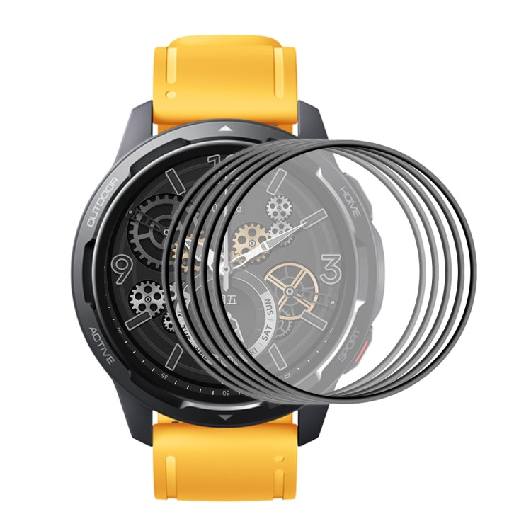 5 PCS For Xiaomi Watch Color 2 ENKAY Hat-Prince 3D Full Coverage Soft PC Edge + PMMA HD Screen Protector Film - Screen Protector by ENKAY | Online Shopping South Africa | PMC TechLife | Buy Now Pay Later Mobicred