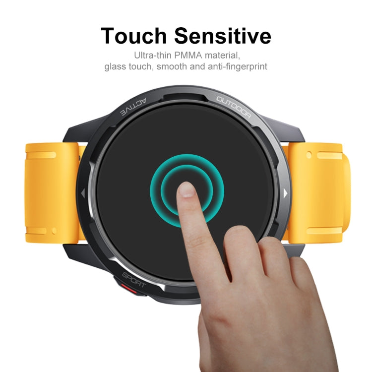 5 PCS For Xiaomi Watch Color 2 ENKAY Hat-Prince 3D Full Coverage Soft PC Edge + PMMA HD Screen Protector Film - Screen Protector by ENKAY | Online Shopping South Africa | PMC TechLife | Buy Now Pay Later Mobicred