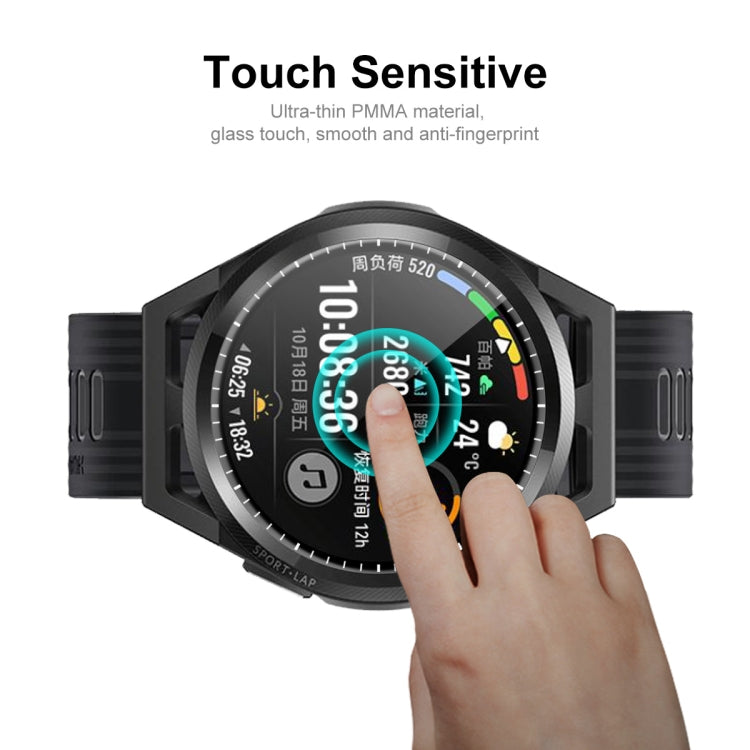 10 PCS For Huawei Watch GT Runner 46mm ENKAY Hat-Prince 3D Full Coverage Soft PC Curved Edge + PMMA HD Screen Protector Film - free shipping - PMC TechLife - Order now!