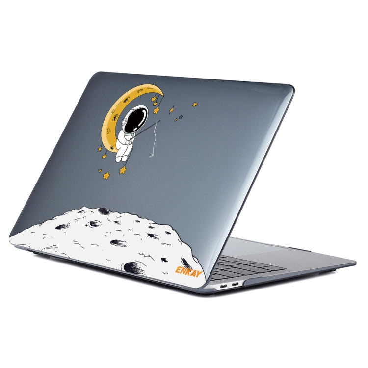 For MacBook Air 13.3 inch A1932 2018 ENKAY Spaceman Pattern Laotop Protective Crystal Case(Spaceman No.3) - free shipping - PMC TechLife - Order now!