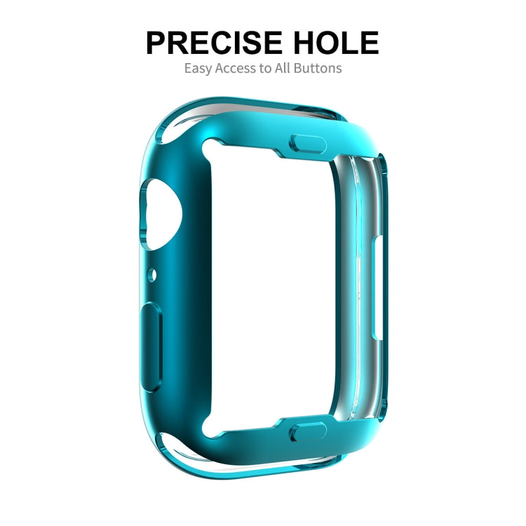 For Apple Watch Series 8 / 7 41mm ENKAY Hat-Prince Electroplated TPU Case(Silver) - Watch Cases by ENKAY | Online Shopping South Africa | PMC TechLife | Buy Now Pay Later Mobicred