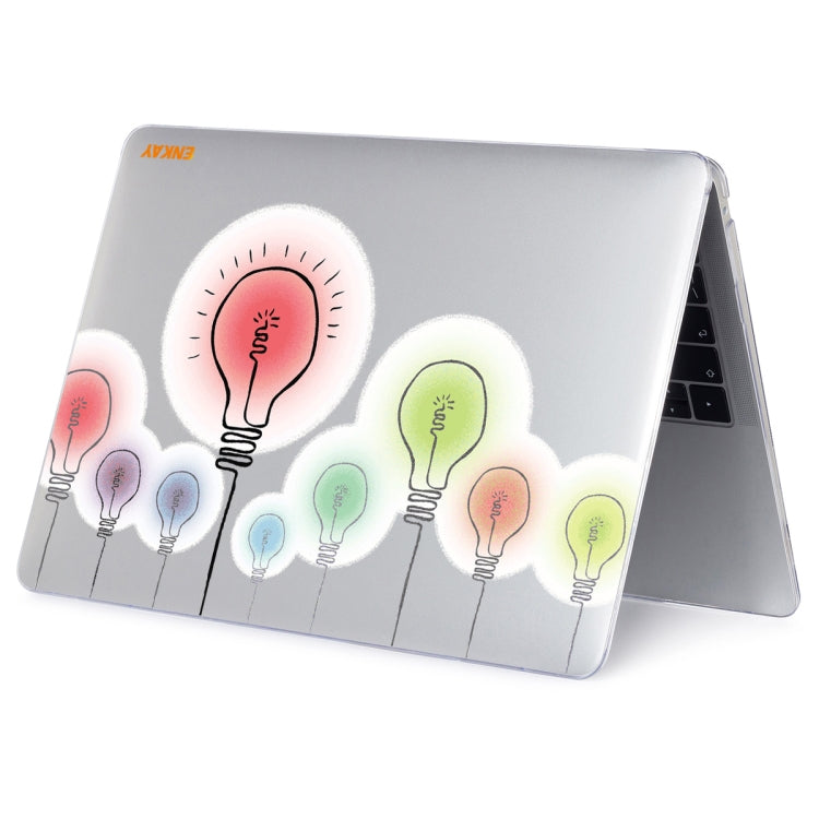 ENKAY Hat-Prince Forest Series Pattern Laotop Protective Crystal Case for MacBook Pro 16.2 inch A2485 2021/A2880 2023(Bulb Pattern) - free shipping - PMC TechLife - Order now!