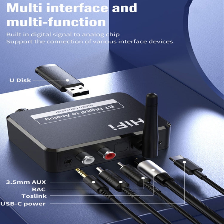 B35 Bluetooth 5.0 Receiver Digital to Analog 3.5mm Audio Converter - free shipping - PMC TechLife - Order now!