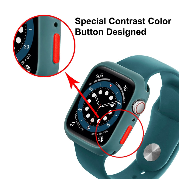 ENKAY  TPU Case  + Full Coverage PET Screen Protector For Apple Watch Series 8 / 7 45mm(Translucent) - Watch Cases by ENKAY | Online Shopping South Africa | PMC TechLife | Buy Now Pay Later Mobicred