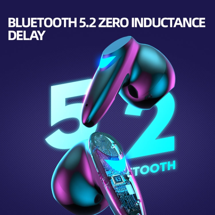 G10 TWS 5.2 Binaural True Stereo Touch Game Bluetooth Earphone(White) - TWS Earphone by PMC TechLife | Online Shopping South Africa | PMC TechLife