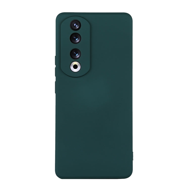 For Honor 90 ENKAY Liquid Silicone Soft Shockproof Phone Case(Dark Green) - free shipping - PMC TechLife - Order now!
