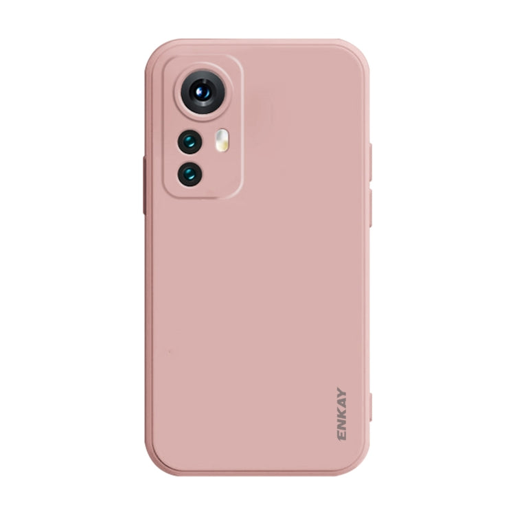 For Xiaomi 12 / 12X / 12S ENKAY Liquid Silicone Soft Shockproof Phone Case(Pink) - free shipping - PMC TechLife - Order now!