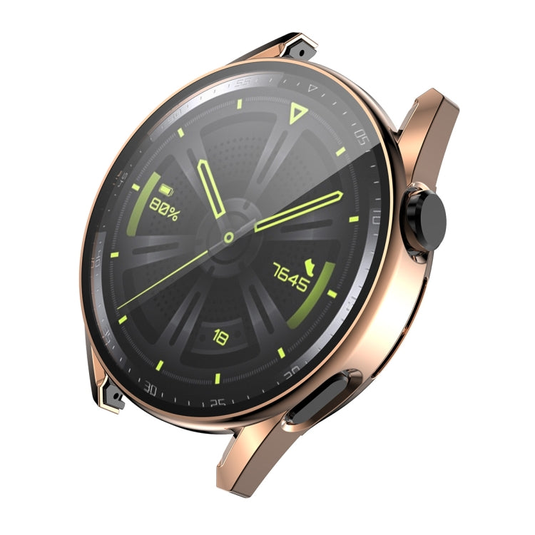 For Huawei Watch GT 3 42mm ENKAY PC Frame + Tempered Glass Protector Composite Case(Rose Gold) - free shipping - PMC TechLife - Order now!