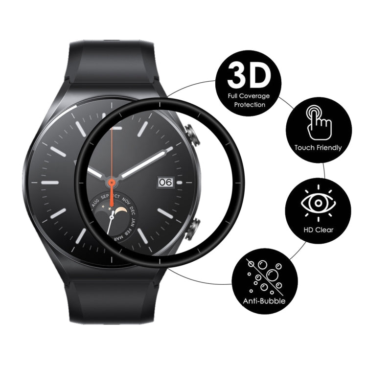10 PCS For Xiaomi Watch S1 ENKAY Hat-Prince 3D Full Coverage Soft PC Edge + PMMA HD Protector Film - free shipping - PMC TechLife - Order now!