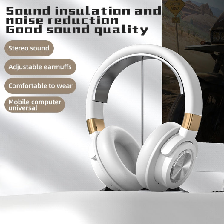 A51 USB Charging Wireless Bluetooth HIFI Stereo Headset with Mic(Pink) - Headset & Headphone by PMC TechLife | Online Shopping South Africa | PMC TechLife