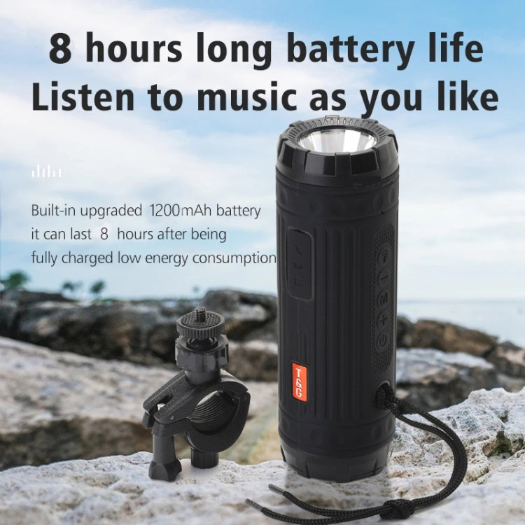 T&G TG312 LED Outdoor Portable Multifunctional Wireless Bluetooth Speaker(Red) - Waterproof Speaker by T&G | Online Shopping South Africa | PMC TechLife | Buy Now Pay Later Mobicred