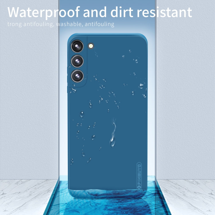 For Samsung Galaxy S22 5G PINWUYO Liquid Silicone TPU Phone Case(Blue) - free shipping - PMC TechLife - Order now!