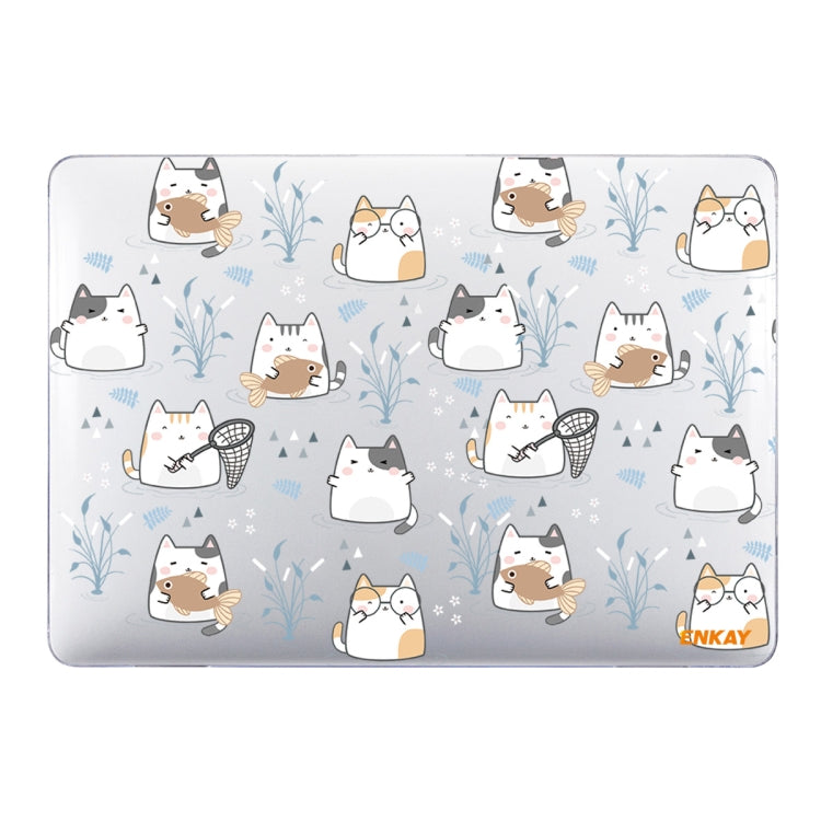 ENKAY Animal Series Pattern Laotop Protective Crystal Case For MacBook Pro 16 inch A2141(Cute Cat) - free shipping - PMC TechLife - Order now!
