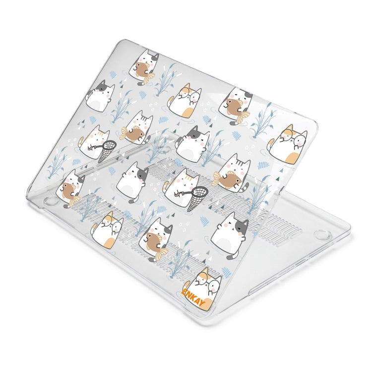 ENKAY Animal Series Pattern Laotop Protective Crystal Case For MacBook Pro 16 inch A2141(Cute Cat) - free shipping - PMC TechLife - Order now!