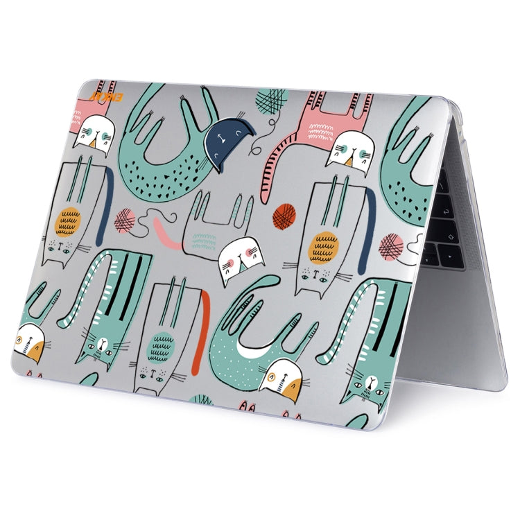 ENKAY Animal Series Pattern Laotop Protective Crystal Case For MacBook Pro 16 inch A2141(Thin Cat) - free shipping - PMC TechLife - Order now!