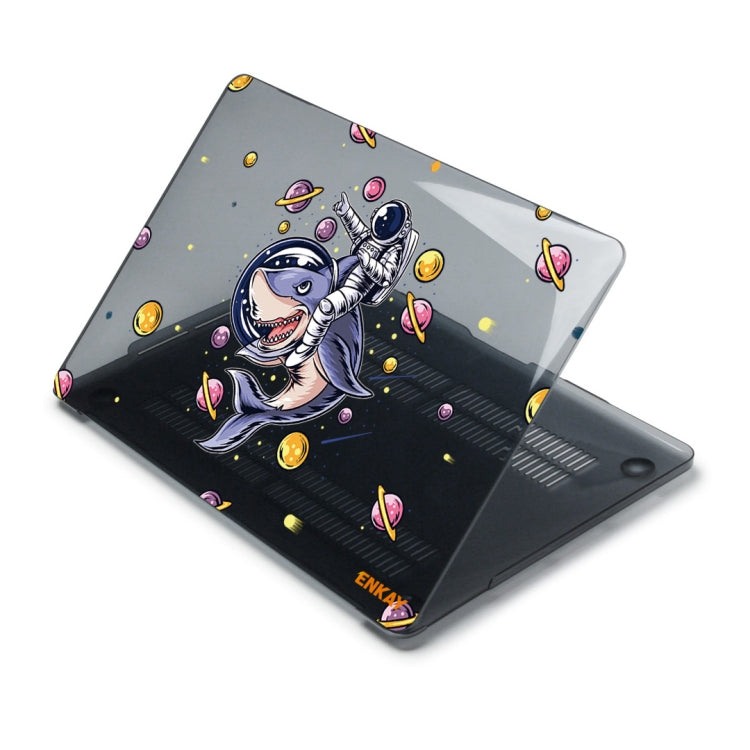ENKAY Star Series Pattern Laotop Protective Crystal Case For MacBook Pro 16 inch A2141(Shark Astronaut) - free shipping - PMC TechLife - Order now!
