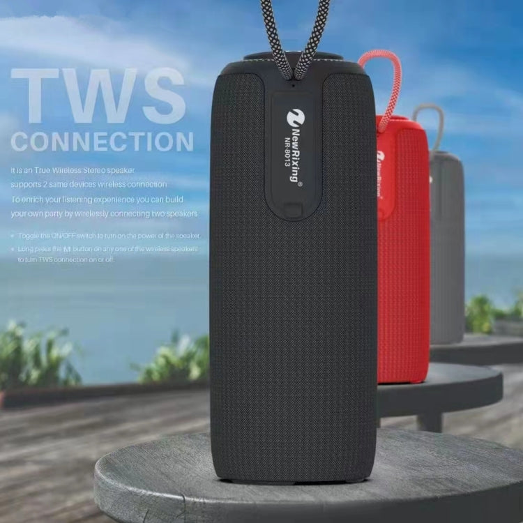 NewRixing NR8013 10W TWS Portable Wireless Stereo Speaker Support TF Card / FM(Green) - free shipping - PMC TechLife - Order now!