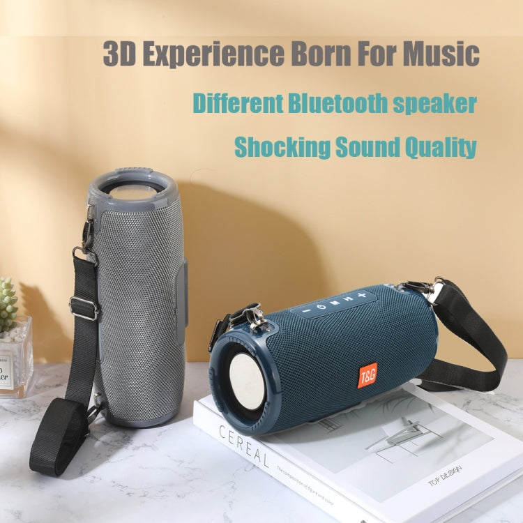 T&G TG324 High Power Waterproof Portable Bluetooth Speaker Support FM / TF Card(Black) - Desktop Speaker by T&G | Online Shopping South Africa | PMC TechLife