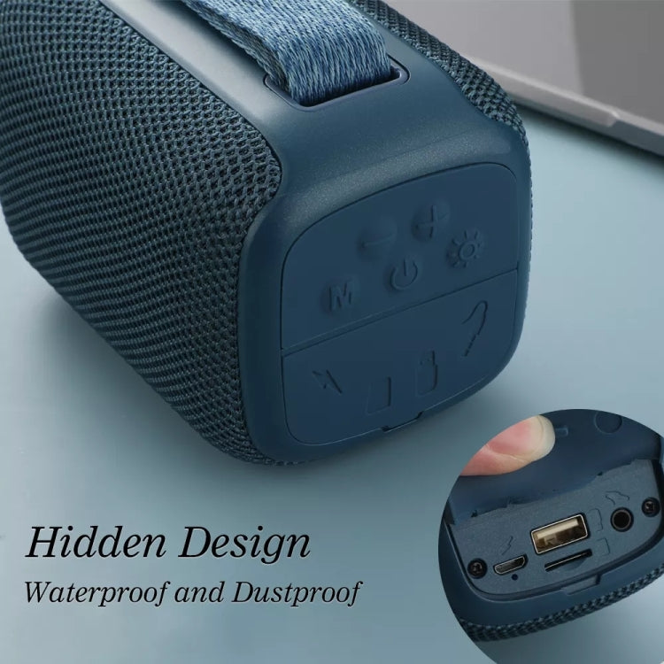 T&G TG339 RGB Light 5W Waterproof Portable Bluetooth Speaker(Black) - Desktop Speaker by T&G | Online Shopping South Africa | PMC TechLife | Buy Now Pay Later Mobicred