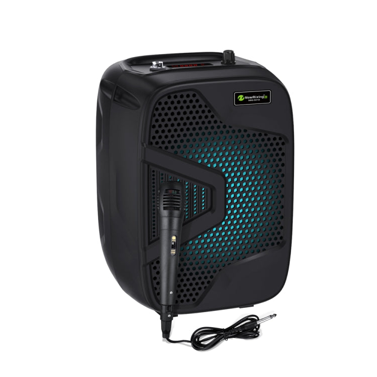NewRixing NRG501B Outdoor Karaoke Wireless Speaker High-Power Audio Amplifier With Mic - free shipping - PMC TechLife - Order now!