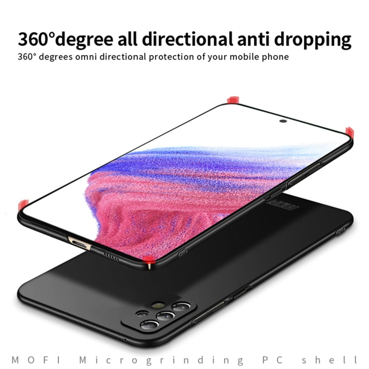 For Samsung Galaxy A53 5G MOFI Frosted PC Ultra-thin Hard Phone Case(Rose gold) - free shipping - PMC TechLife - Order now!