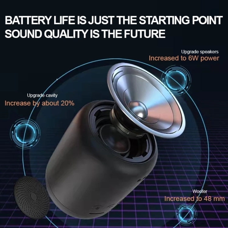 T&G TG344 Portable LED Light TWS Wireless Bluetooth Speaker(Orange) - Desktop Speaker by T&G | Online Shopping South Africa | PMC TechLife | Buy Now Pay Later Mobicred