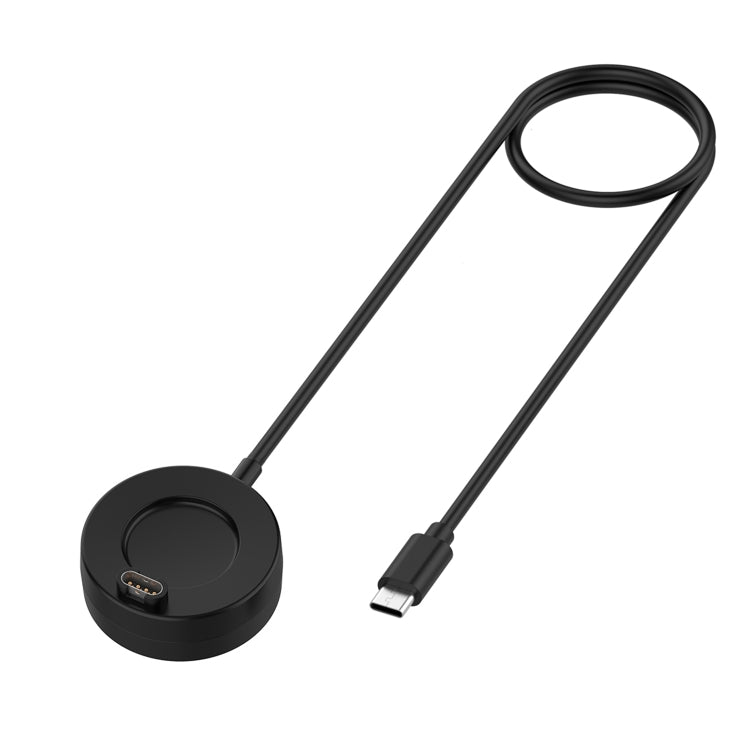 Compatible with Garmin Venu 2 Type-C / USB-C Interface Watch Charger With Data Function(Black) - Charger by PMC TechLife | Online Shopping South Africa | PMC TechLife | Buy Now Pay Later Mobicred