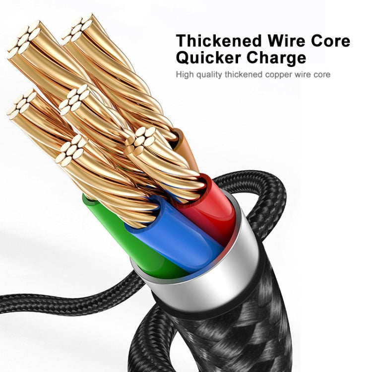 ENKAY PD 20W 3A USB-C / Type-C to 8 Pin Elbow Fast Charging Nylon Braided Data Cable, Length:1m(Green) - Normal Style Cable by ENKAY | Online Shopping South Africa | PMC TechLife | Buy Now Pay Later Mobicred