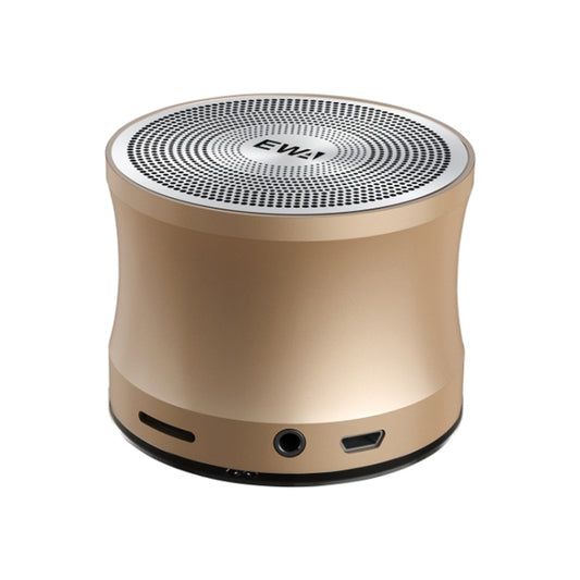 EWA A109+ TWS Stereo Portable Metal Bluetooth Speaker(Gold) - Mini Speaker by EWA | Online Shopping South Africa | PMC Jewellery