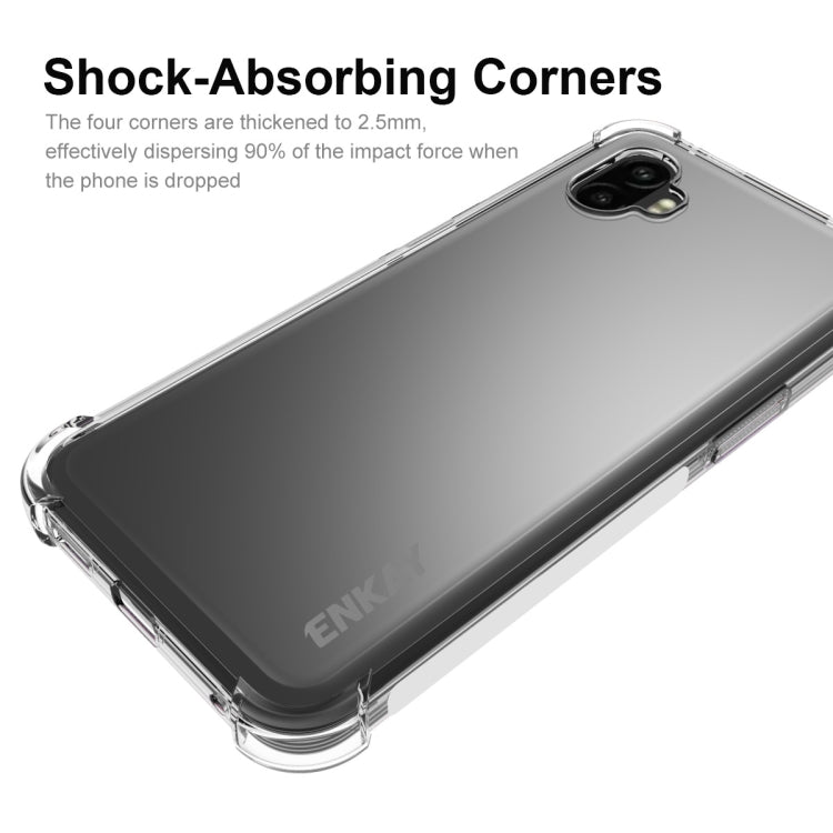 For Samsung Galaxy Xcover6 Pro ENKAY Clear TPU Shockproof Phone Case - free shipping - PMC TechLife - Order now!