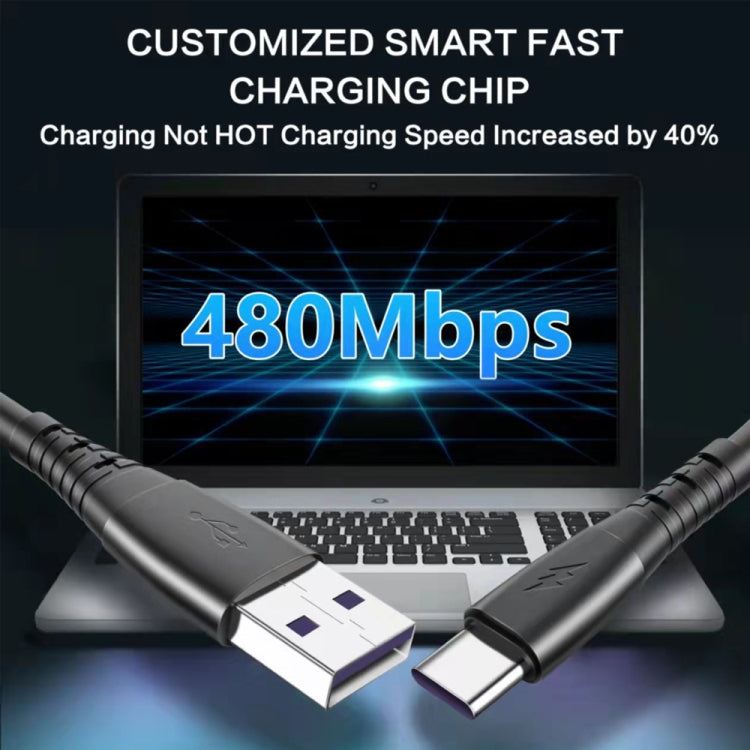 USB to 8 Pin 1.5m Spring Telescopic Mobile Phone Fast Charging Data Cable - Normal Style Cable by PMC TechLife | Online Shopping South Africa | PMC TechLife