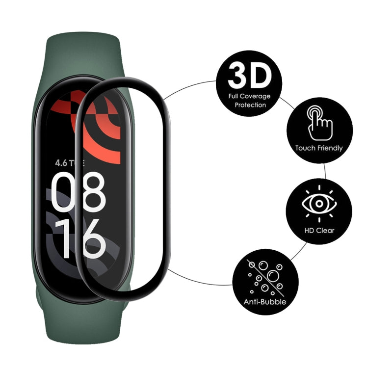 10 PCS For Xiaomi Mi Band 7 ENKAY 3D Full Coverage Soft PC Edge + PMMA HD Screen Protector Film - free shipping - PMC TechLife - Order now!