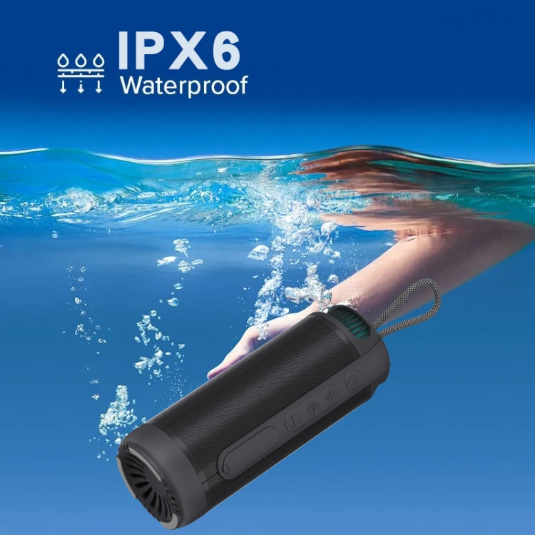 NewRixing NR9015 14W Portable IPX6 Waterproof TWS Stereo Bluetooth Speaker(Red) - Desktop Speaker by NewRixing | Online Shopping South Africa | PMC TechLife | Buy Now Pay Later Mobicred